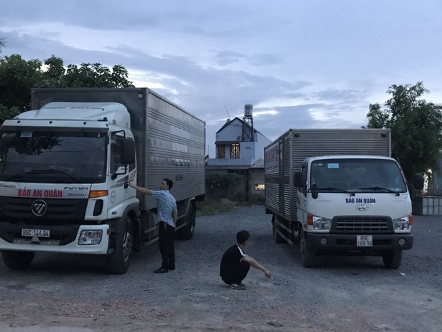 Hình ảnh đội xe công ty Bảo An Quân - Logistics Bảo An Quân - Công Ty TNHH Bảo An Quân